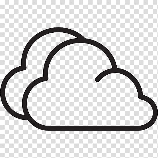 Computer Icons Overcast Cloud , black sky transparent background PNG clipart