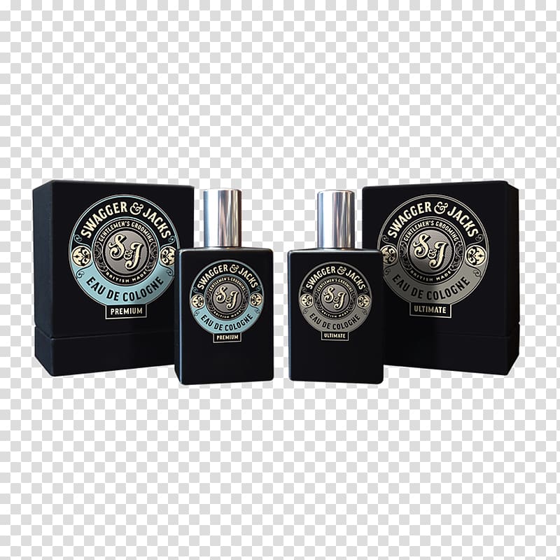 Perfume Swagger & Jacks Gentlemen\'s Grooming Barber Eau de Cologne Shaving, pair transparent background PNG clipart