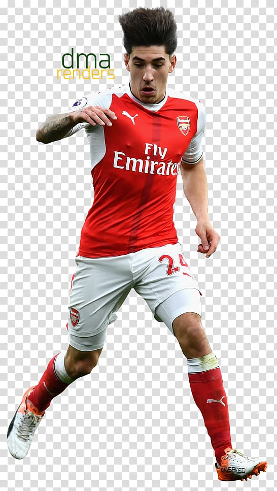 Héctor Bellerín Jersey Football player , hector transparent background PNG clipart