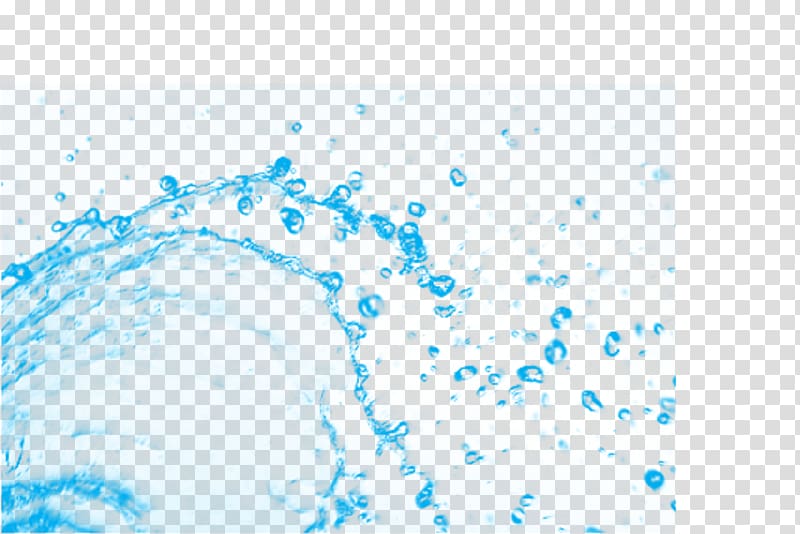 Bottled water Liquid Drop, water effect transparent background PNG clipart