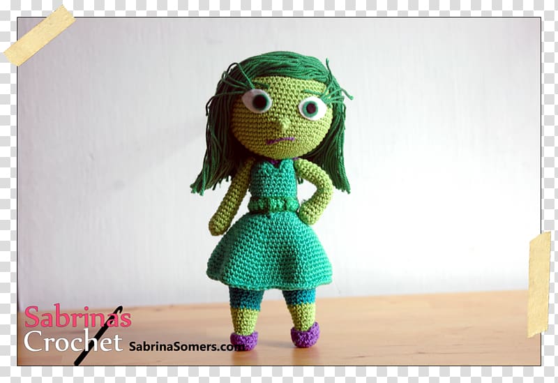 Doll Crochet hook Bing Bong Pattern, doll transparent background PNG clipart