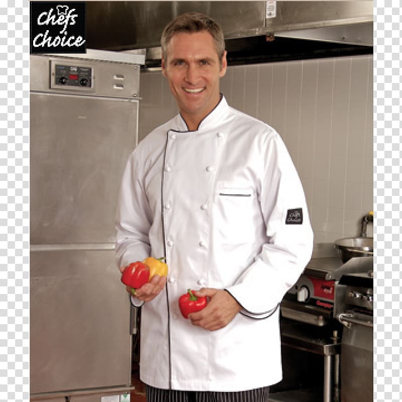 Chef\'s uniform Coat Jacket Sleeve, jacket transparent background PNG clipart