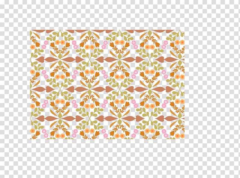 Flower Pattern, Floral second party continuous pattern transparent background PNG clipart