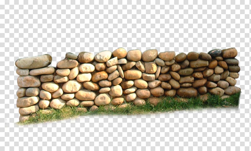 beige stones wall, Stone wall , Heap of stones transparent background PNG clipart