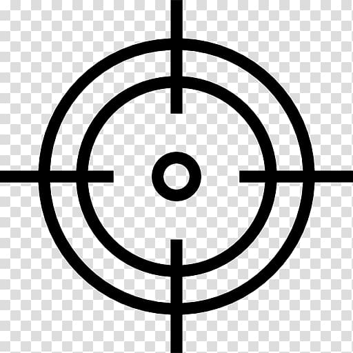 crosshair target illustration, Reticle Computer Icons , focus transparent background PNG clipart