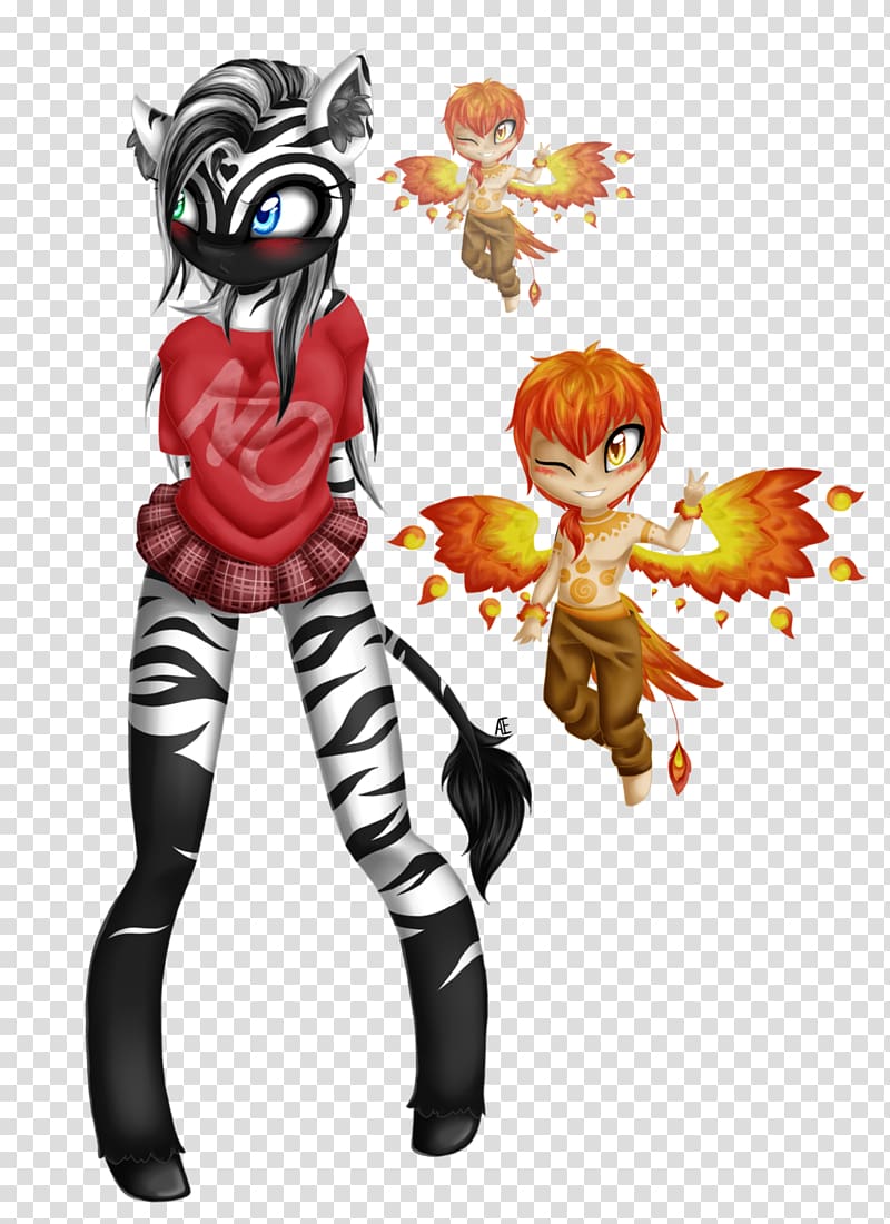 Legendary creature Cartoon Supernatural, Tsundere transparent background PNG clipart