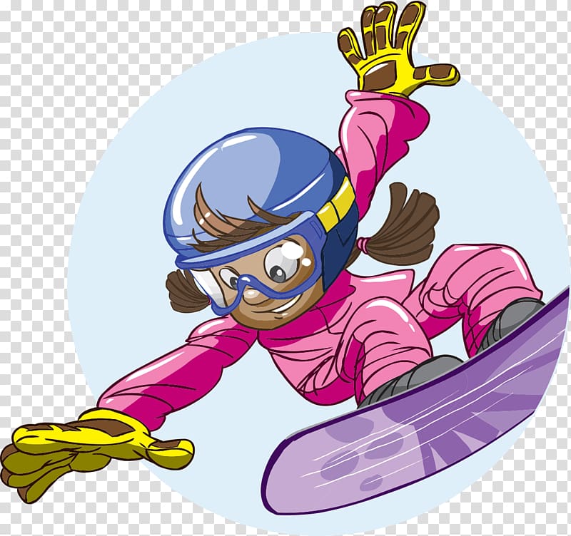 Gore Mountain Four Seasons Golf & Ski Center Jackson Hole Mountain Resort Skiing Snowboarding, cartoon illustration girl transparent background PNG clipart