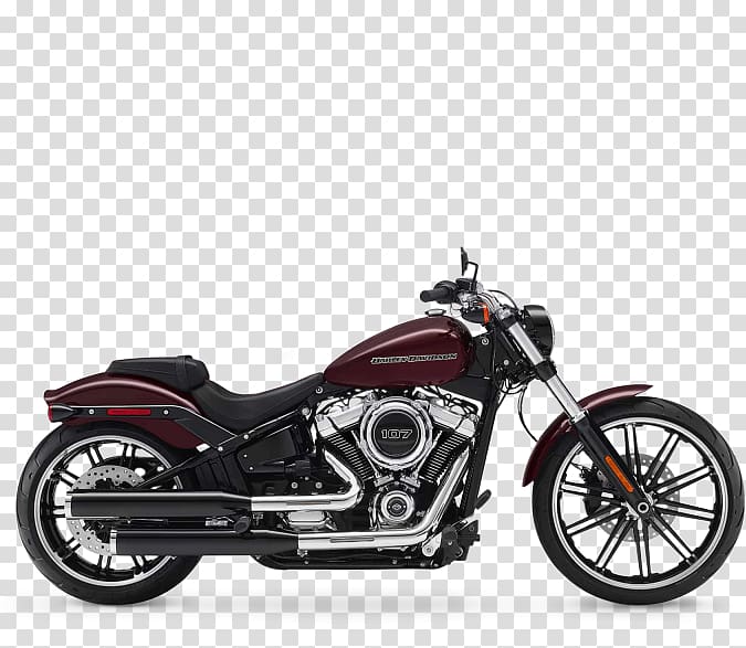 Harley-Davidson Softail Motorcycle Exhaust system Cruiser, motorcycle transparent background PNG clipart