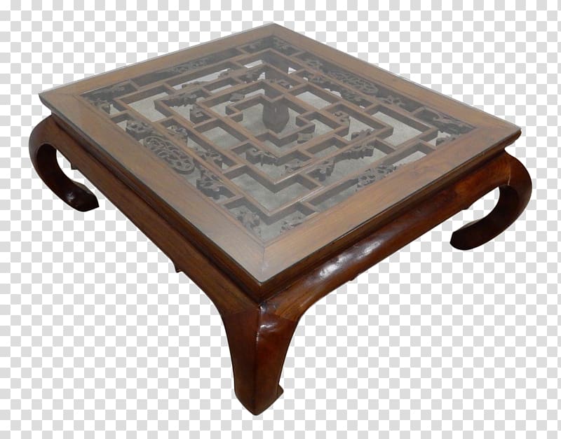 Coffee Tables Solid wood Furniture, chinese table transparent background PNG clipart