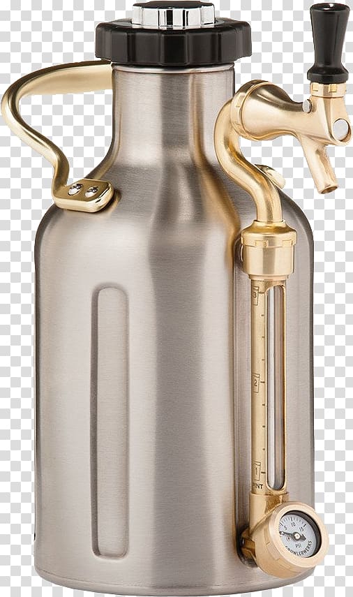 Beer Kombucha Kegerator Growler, beer transparent background PNG clipart