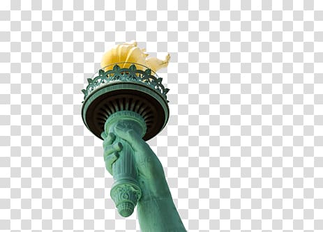 Statue of Liberty Torch , Liberty Flame transparent background PNG clipart