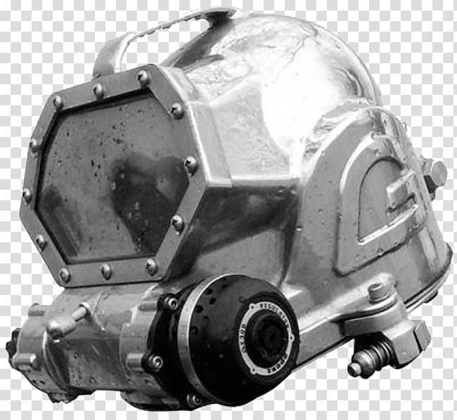 Diving helmet Underwater diving Diving equipment Scuba diving, Helmet transparent background PNG clipart