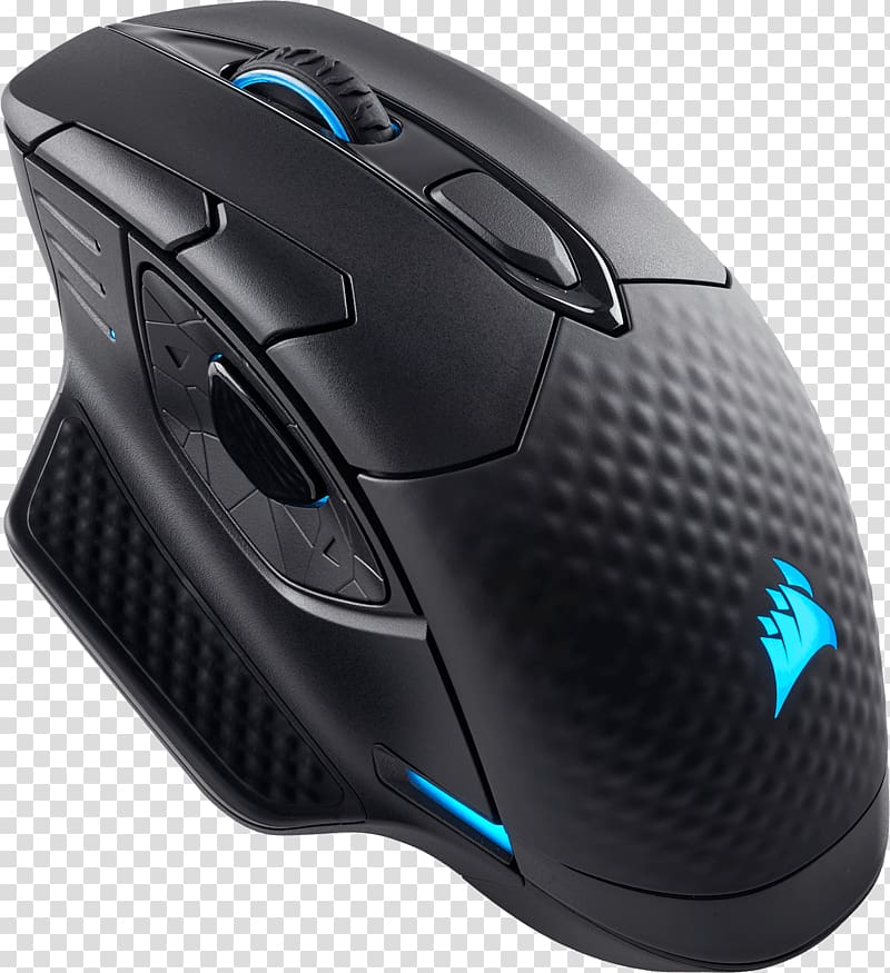 Computer mouse Wireless gaming mouse Optical Corsair Dark Core SE RGB Wireless CORSAIR Dark Core SE, RGB Wireless Gaming Mouse, 16,000 DPI Qi Wireless gaming mouse Optical Corsair Dark Core RGB Backlit, Computer Mouse transparent background PNG clipart