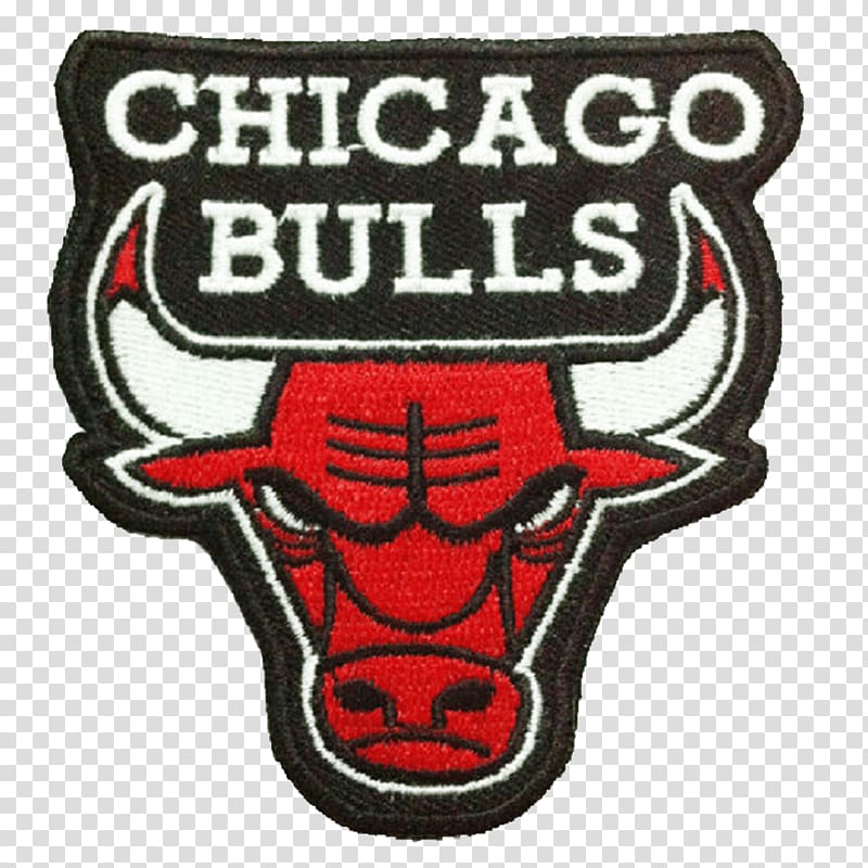 Chicago Bulls Collège St-Jean-Vianney NBA Embroidery Embroidered patch, chicago bulls transparent background PNG clipart