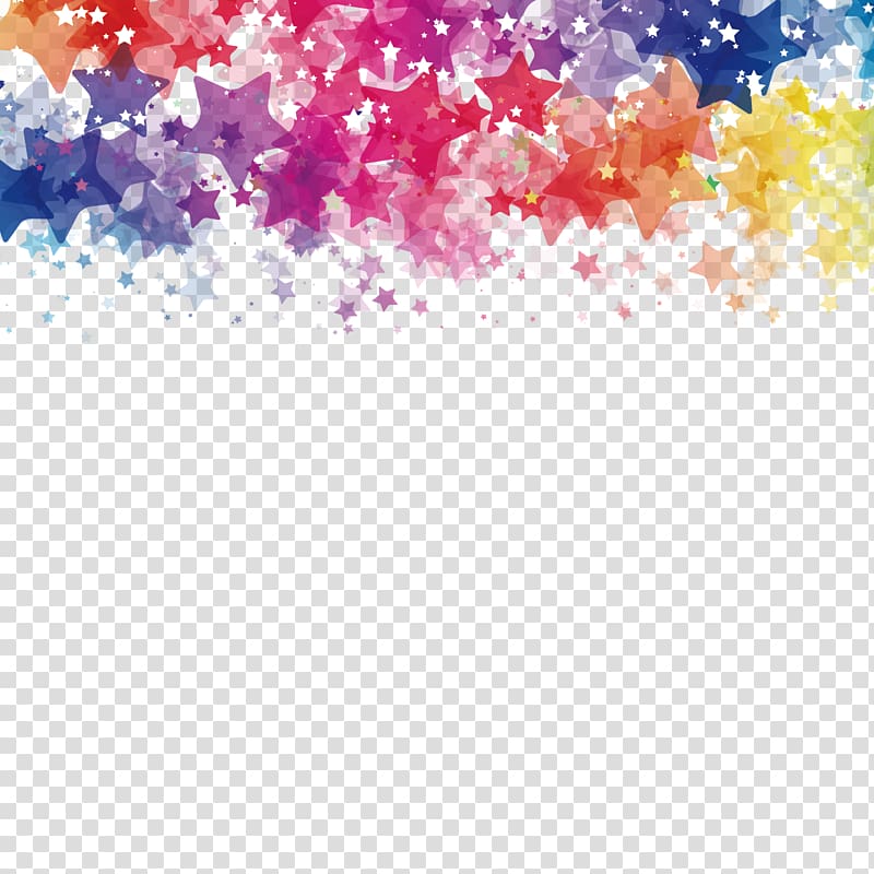 assorted-color stars background, Watercolor painting Star, watercolor and stars transparent background PNG clipart