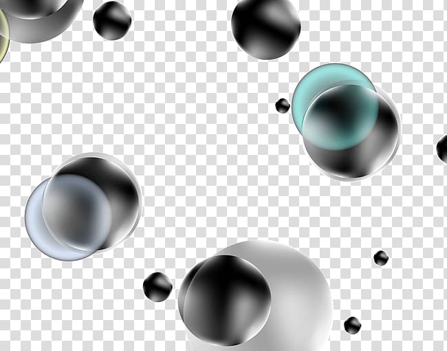 Drop Sphere, multicolored bubbles floating transparent background PNG clipart