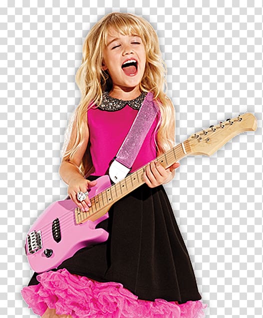Guitar Microphone Musical Instruments Doll, singer contest transparent background PNG clipart