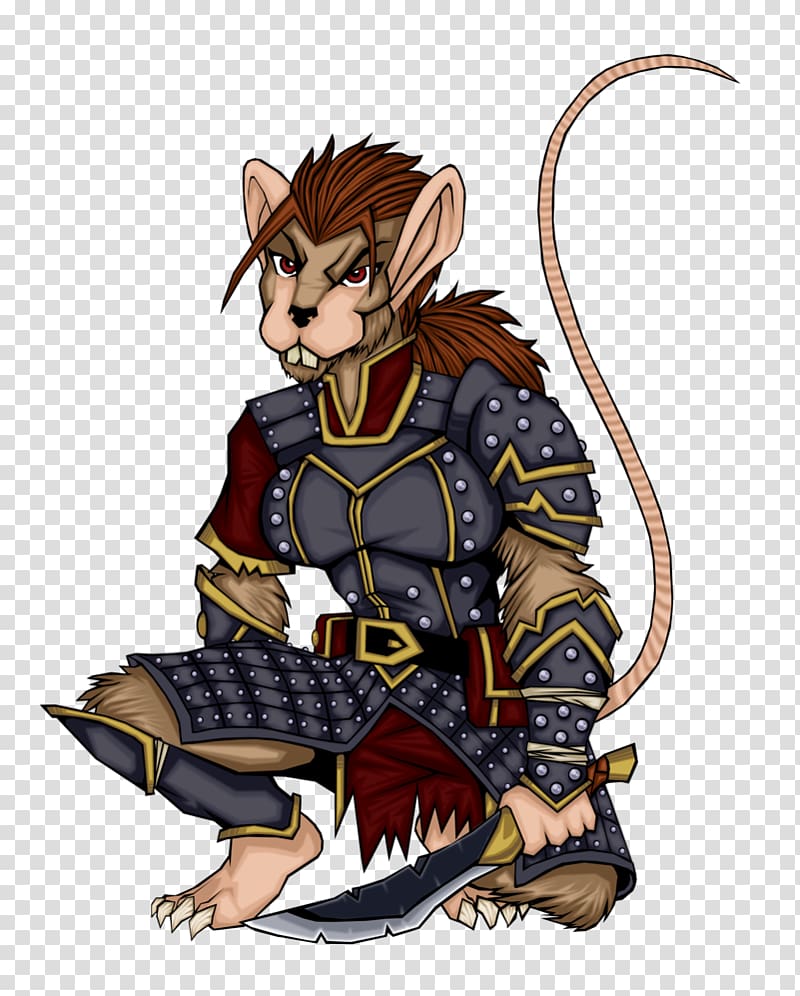 Dungeons & Dragons Wererat Female Art, rat transparent background PNG clipart