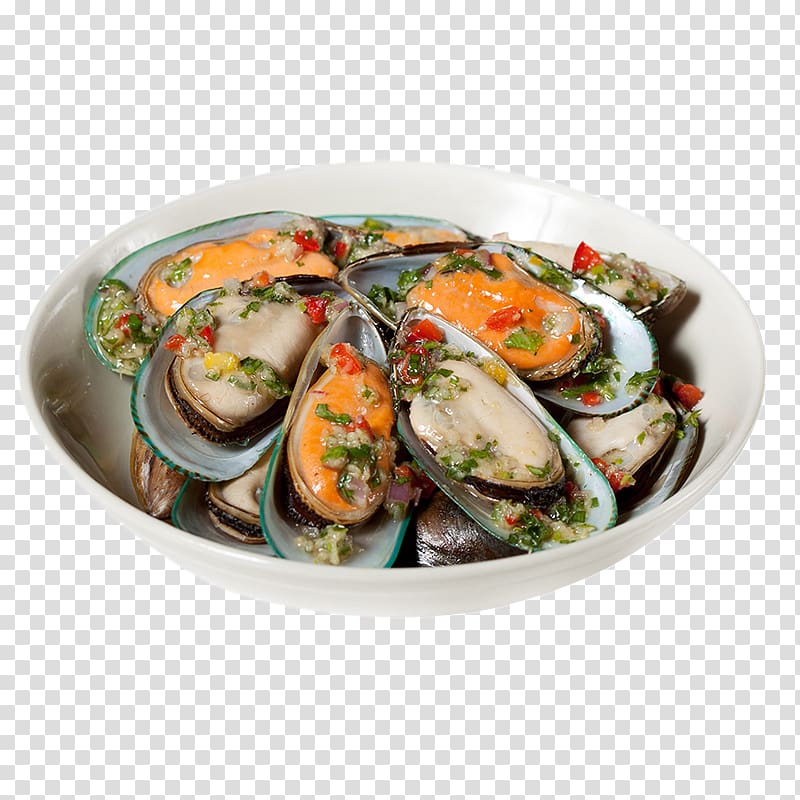 Clam Mussel Sashimi Seafood Perna viridis, Shell Features transparent background PNG clipart