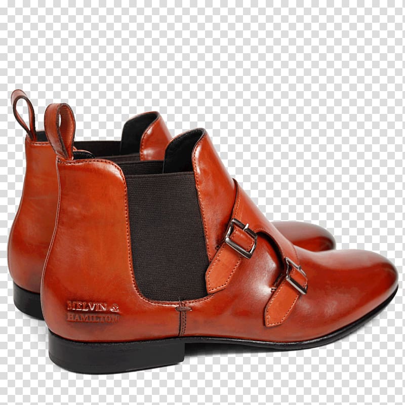 Leather Jodhpur boot Shoe Orange S.A., sally brown transparent background PNG clipart