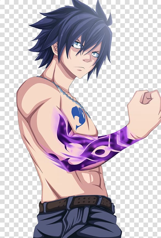 Gray Fullbuster Anime Juvia Lockser Fairy Tail Natsu Dragneel, Anime transparent background PNG clipart