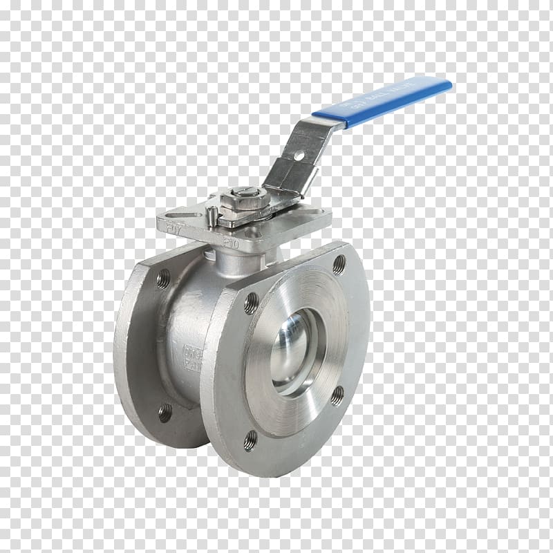 Ball valve Stainless steel Flange Tap, Water Shutting transparent background PNG clipart
