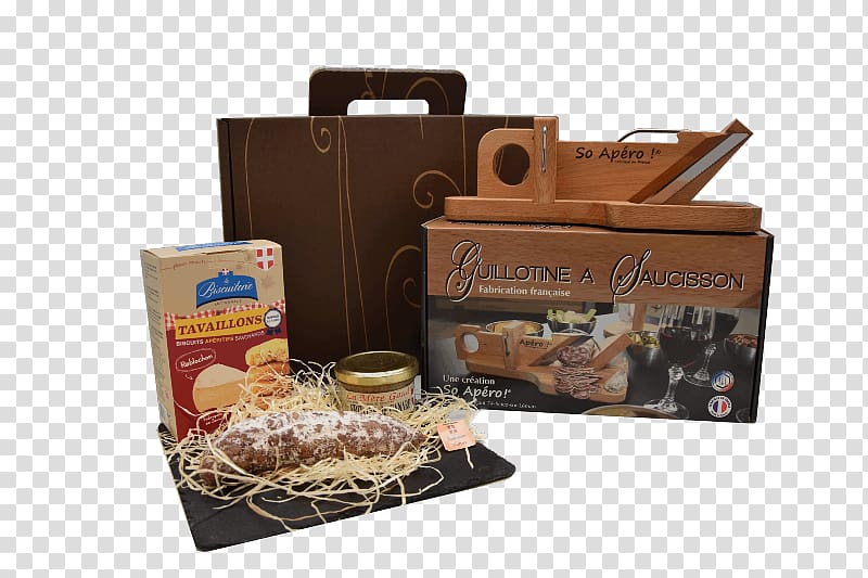 Apéritif Salami Saucisson Food Gift Baskets Guillotine, saucisson transparent background PNG clipart