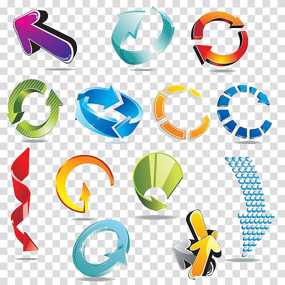 Arrow Icon, Circles transparent background PNG clipart