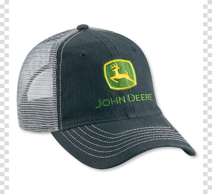 John Deere Trucker hat Baseball cap, Cap transparent background PNG clipart