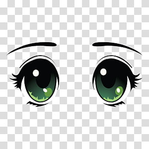 Scared Anime Eyes Transparent - Free Transparent PNG Clipart Images Download