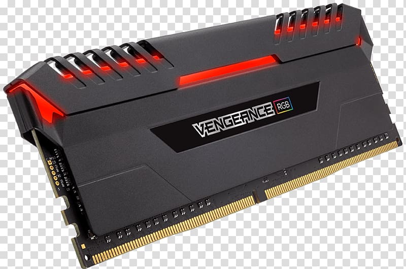 DIMM DDR4 SDRAM Computer data storage Corsair Components, others transparent background PNG clipart