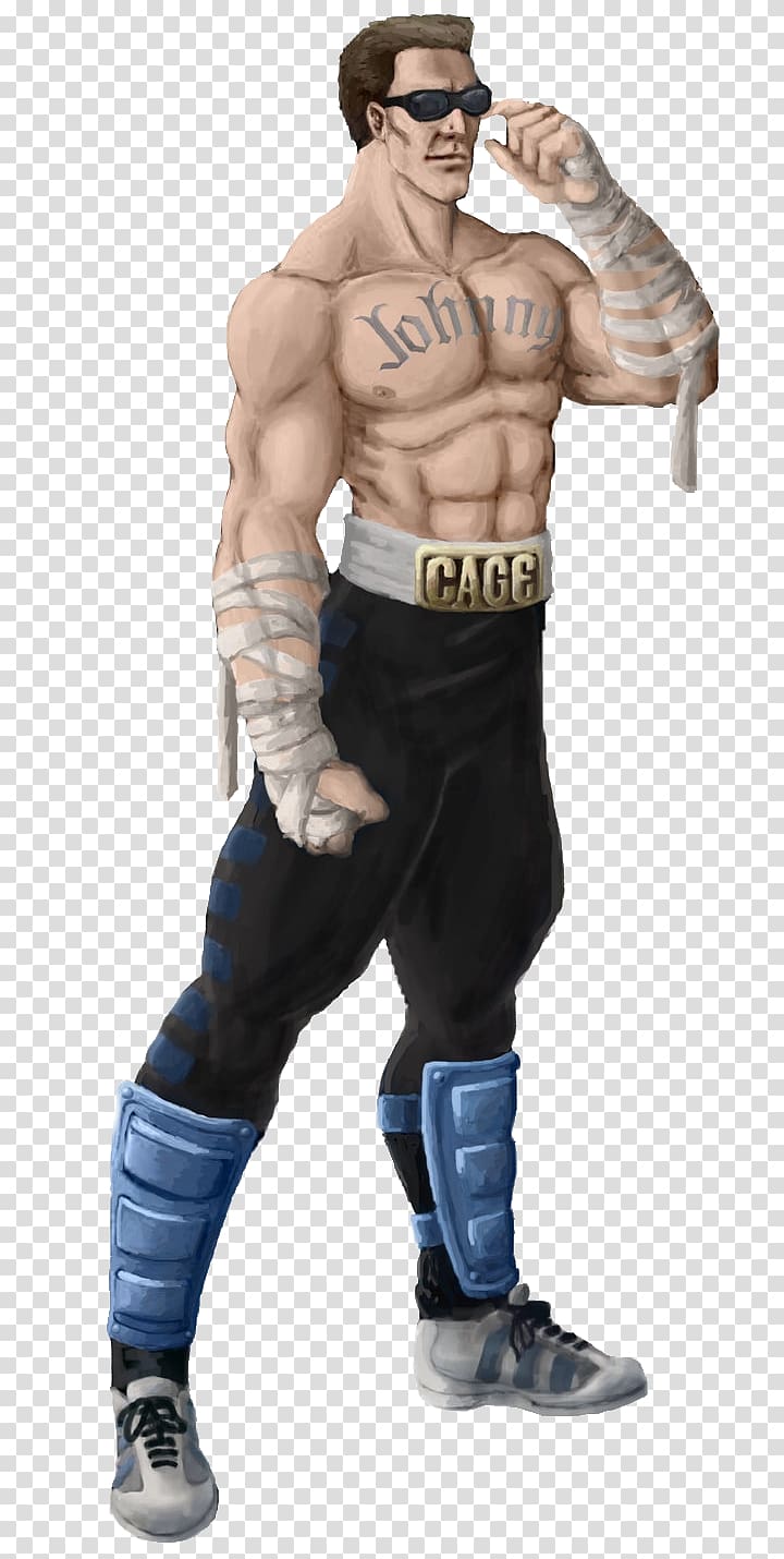 Mortal Kombat X WWE Immortals Sub-Zero Johnny Cage, cage transparent background PNG clipart