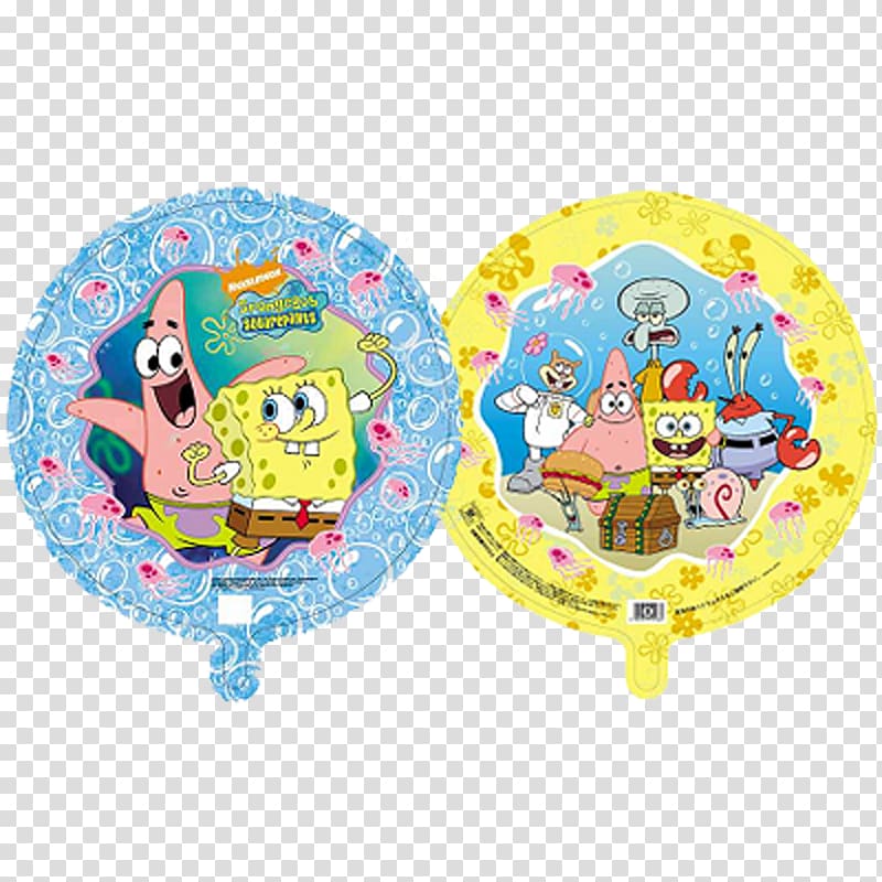 Balloon Character Bob cut SpongeBob SquarePants, balloon transparent background PNG clipart