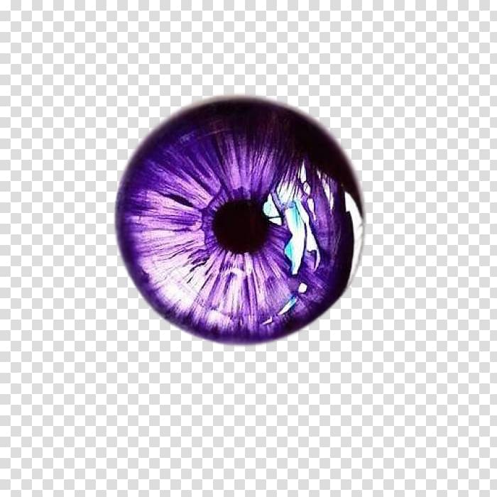 Blue Purple Anime Eyes PNG Free Download And Clipart Image For