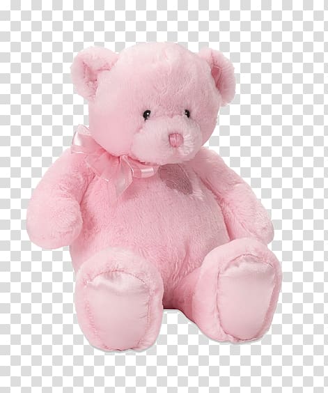 Bear, Bear pink hair transparent background PNG clipart