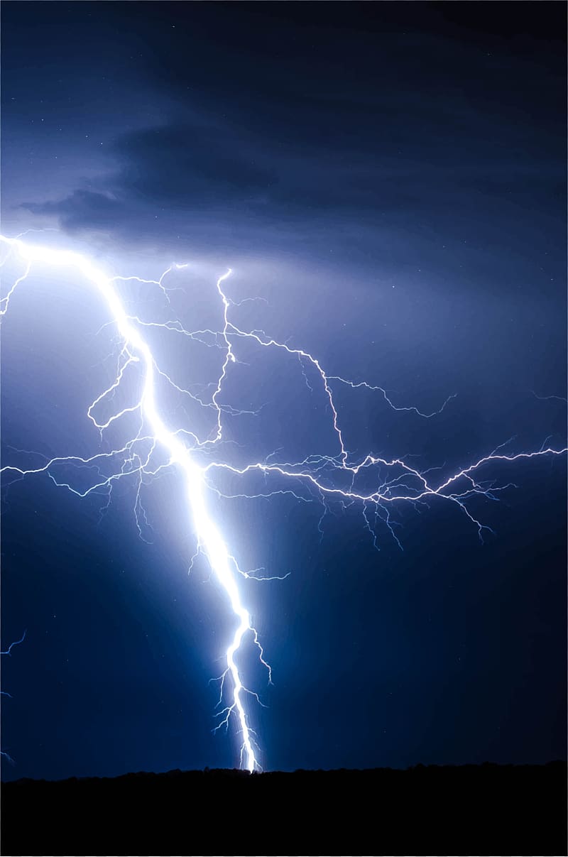 Lightning strike Thunderstorm, lightning transparent background PNG clipart