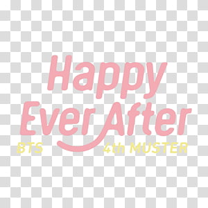 Happy Ever After Bts Th Muster Happy Ever After Signage Illustration Transparent Background Png Clipart Hiclipart