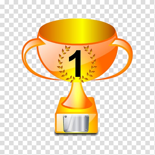 Computer Icons Trophy , golden cup transparent background PNG clipart