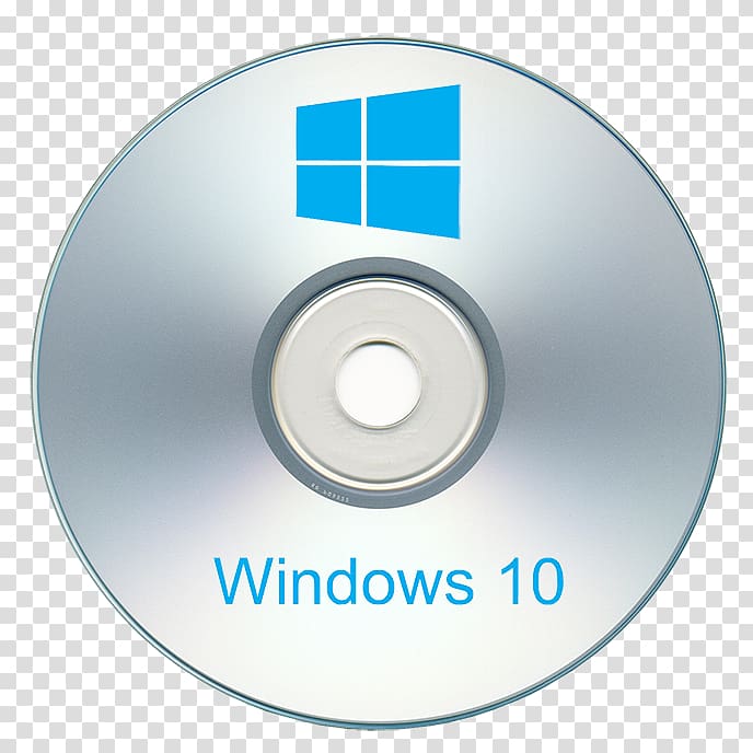 Compact disc Windows 10 Windows 7 Software distribution, dvd transparent background PNG clipart