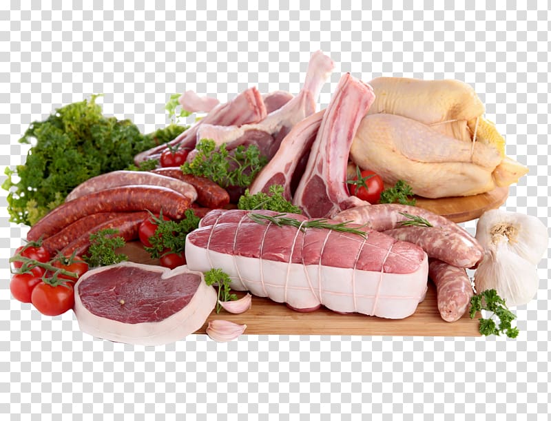 Thuringian sausage Meat Boucherie Beef Charcuterie, et transparent backgrou...