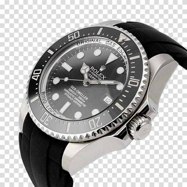 Rolex Sea Dweller Watch strap Compagnie maritime d\'expertises, watch transparent background PNG clipart