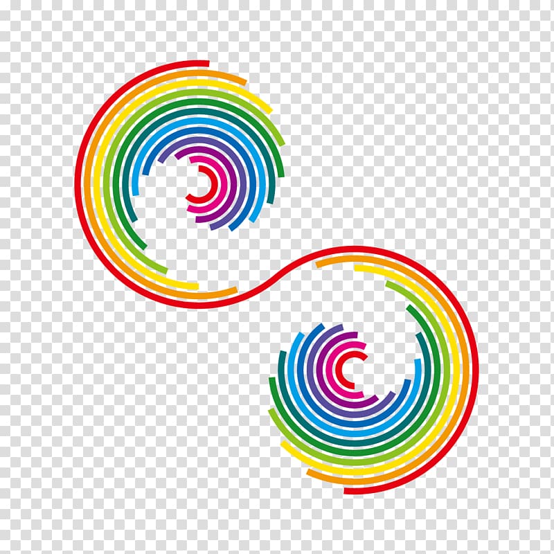 Circle Color , Colored lines transparent background PNG clipart