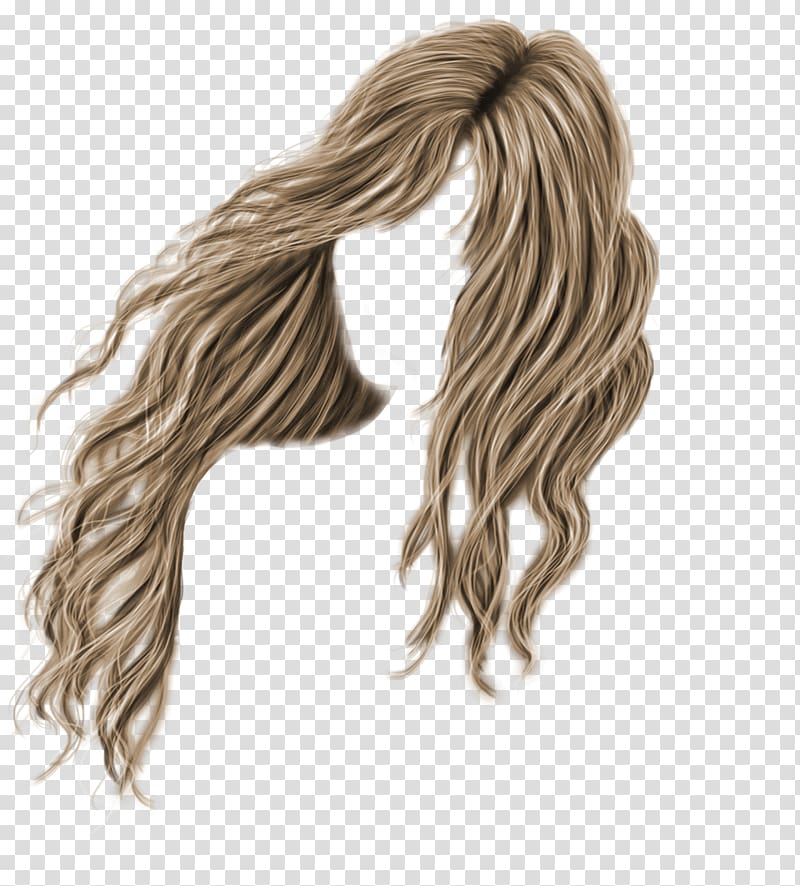 Long hair Hair coloring , Strand Of Hair transparent background PNG clipart