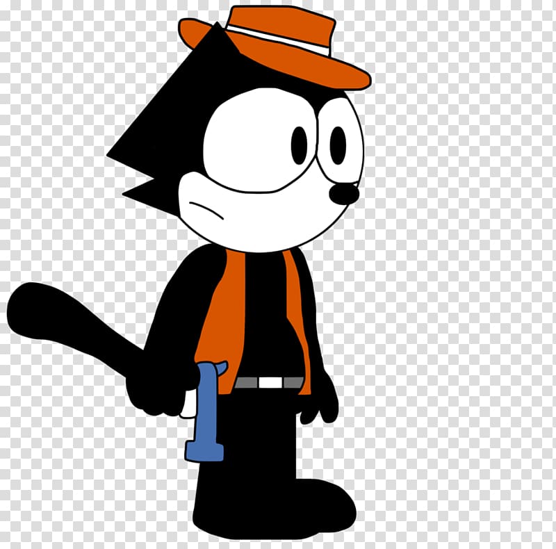 Felix the Cat Drawing Cartoon Character, Cat transparent background PNG clipart