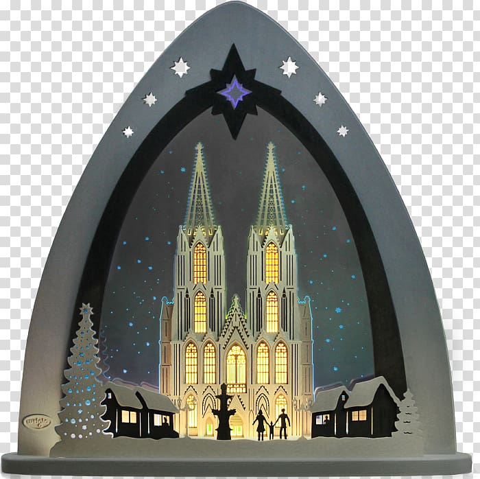Cologne Cathedral Ore Mountains Schwibbogen Dresden Frauenkirche, Cathedral transparent background PNG clipart