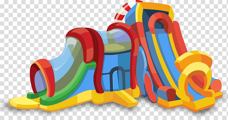 Inflatable Bouncers, passionate party transparent background PNG clipart