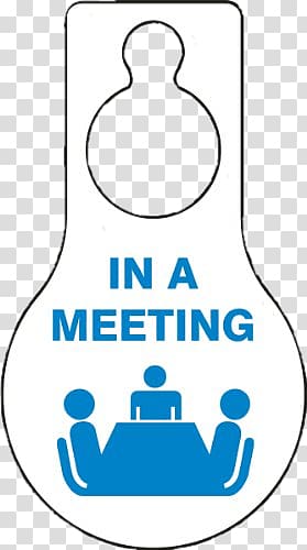 meeting clip art blue