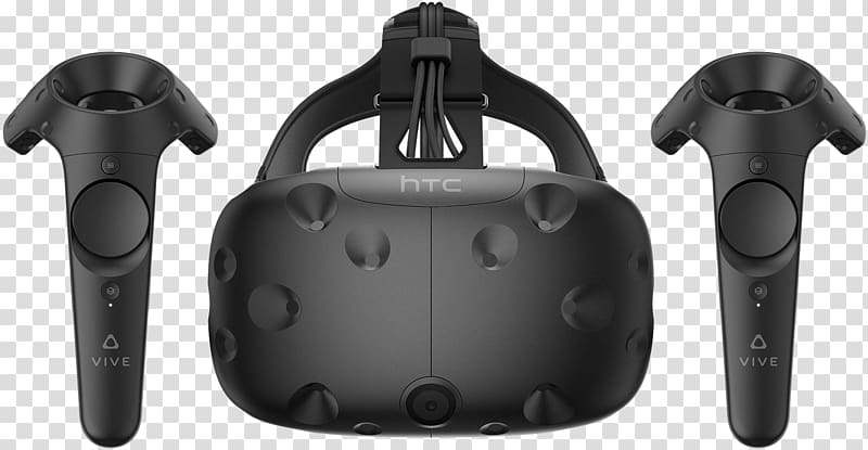 HTC Vive Virtual reality headset Oculus Rift Headphones, VR headset transparent background PNG clipart