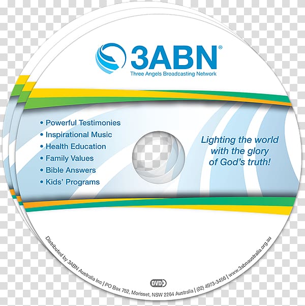 Australia Three Angels Broadcasting Network PLQ Radio Compact disc, Australia transparent background PNG clipart