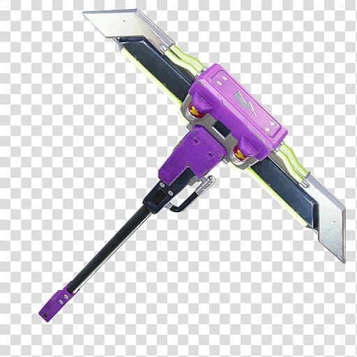 Fortnite Light Pickaxe Glow stick Epic Games, gold wire edge transparent background PNG clipart